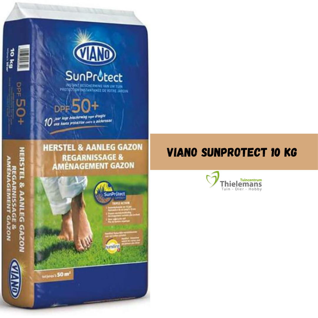 Afbeelding van Viano Sunprotect herstel & aanleg gazon 10 kg