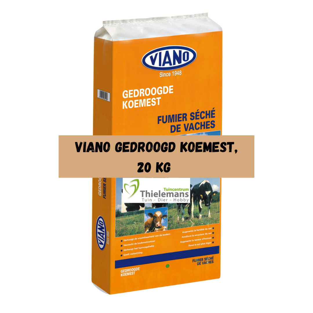 Afbeelding van Viano Gedroogde koemest 20 kg