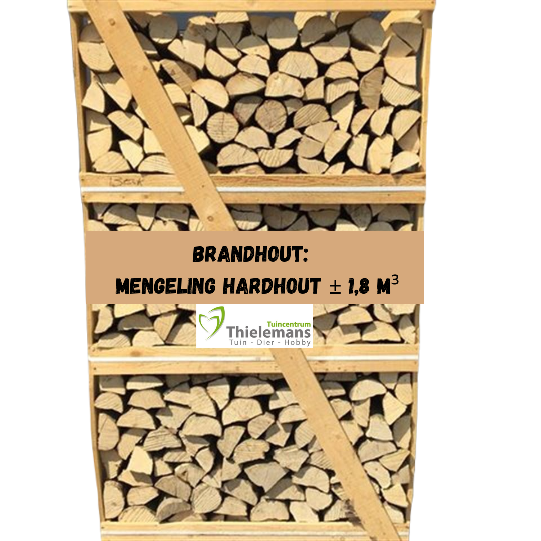 Afbeelding van Brandhout: Mengeling hardhout ± 1,8 m³