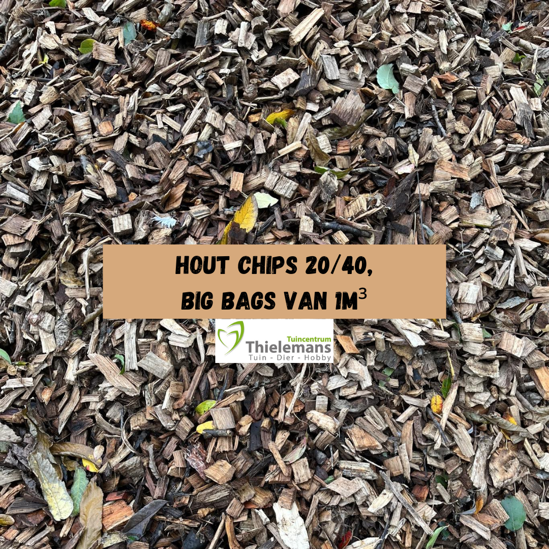 Afbeelding van Hout chips 20/40, big bags 1m³