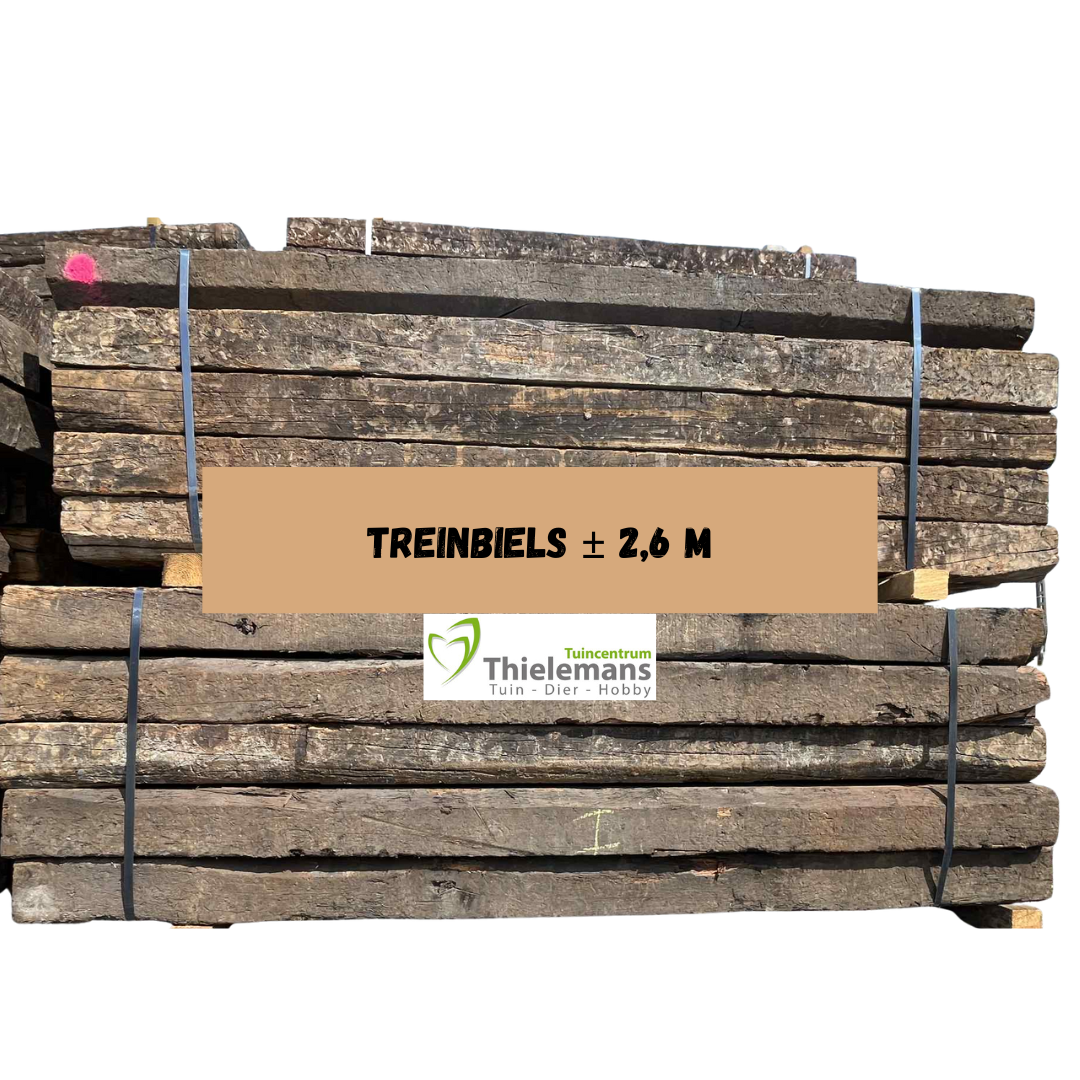 Afbeelding van Treinbiels, 20 stuks, ± 2,6m