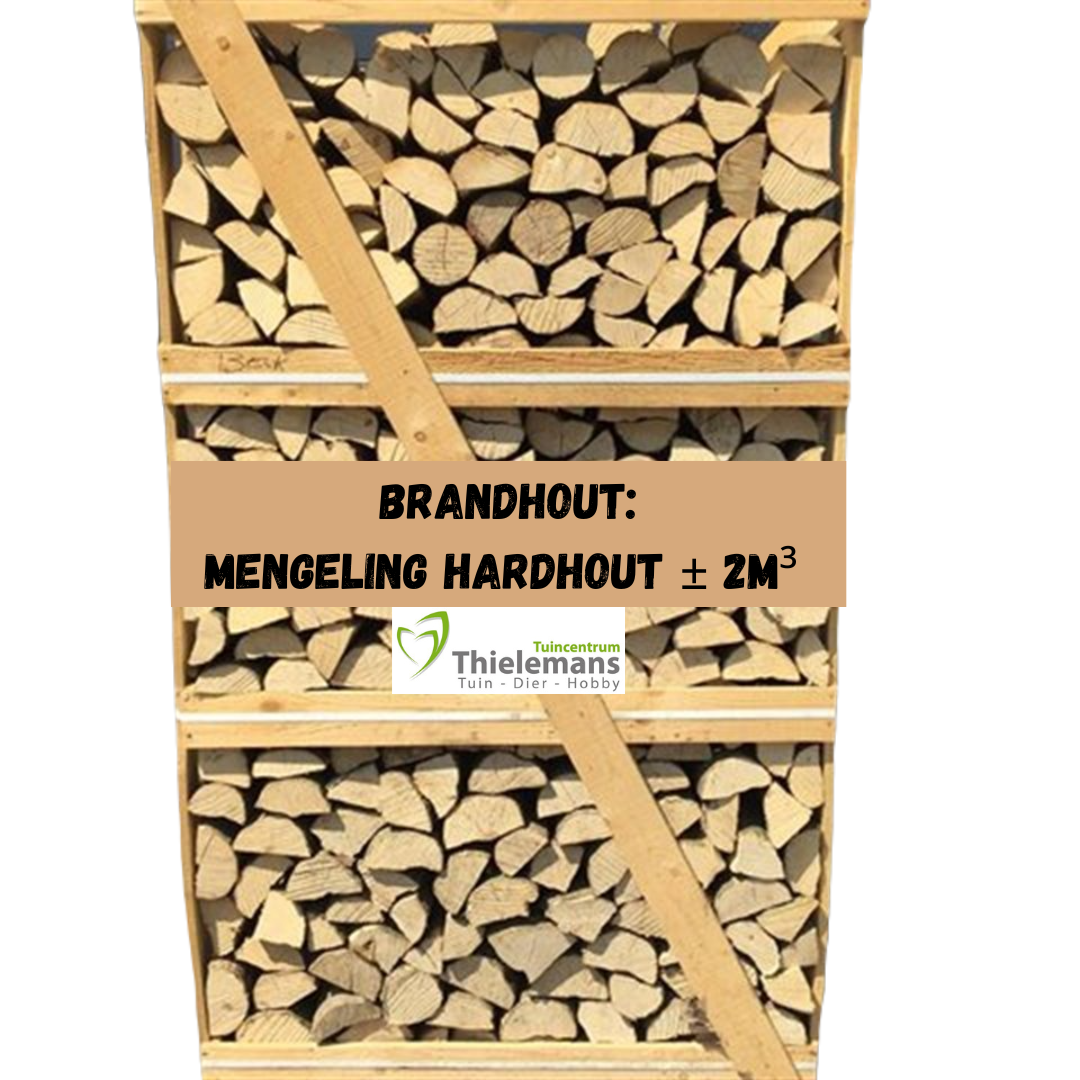Afbeelding van Brandhout: Mengeling hardhout ± 2 m³